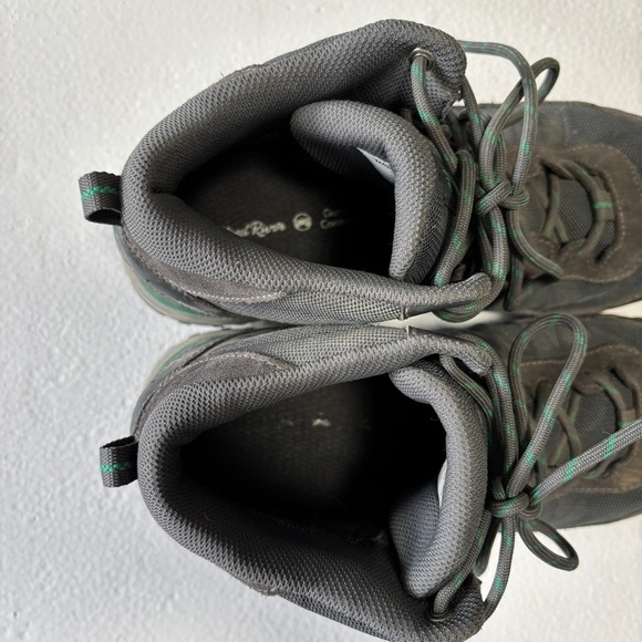 WindRiver Kids / Womens Switchback Waterproof Hyper Dri 3 Mid Cut Hikers - Grey - Picture 2 of 7